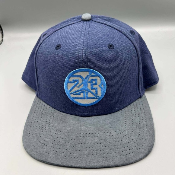 Air Jordan 23 Hat‎ Men Blue Gray Embroidered Jumpman Pro Snap Back Cap